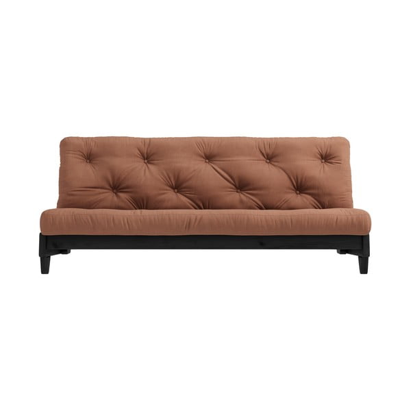 Променлив диван Черно/Клаено кафяво Fresh - Karup Design