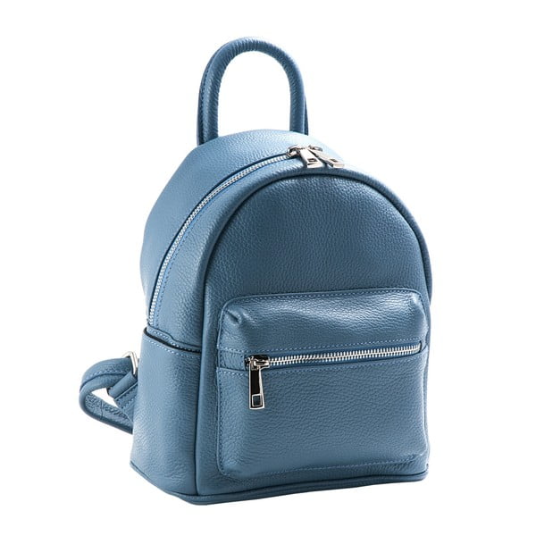 Modrý batoh z pravé kůže Andrea Cardone