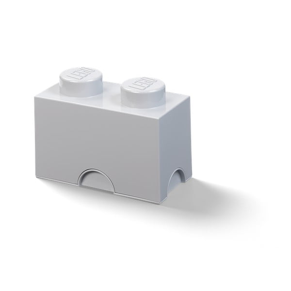 Сива двойна кутия за съхранение - LEGO®