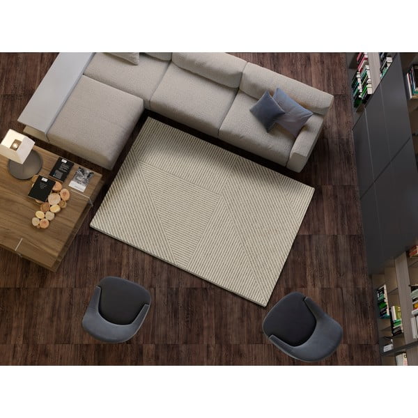 Бежов килим 129x190 cm Pure - Universal-image-1