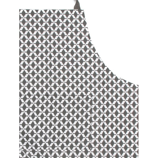 Сива памучна престилка Square - Tiseco Home Studio-image-2