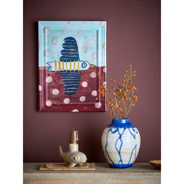 Картина 22,5x30 cm Brett birdy – Bloomingville-image-1