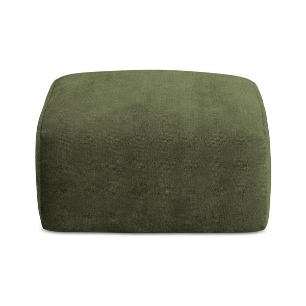 Зелена шенилова табуретка Leila – Makamii