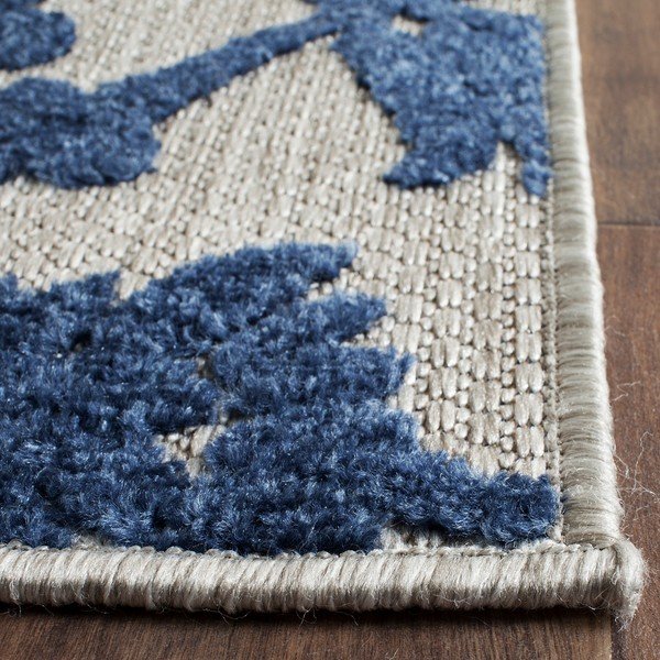 Modrobílý koberec Safavieh vhodný i na ven Wellington, 340 x 243 cm-image-2