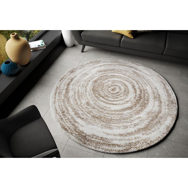 Бежов килим , ø 160 cm Essential Rian - Mint Rugs-image-1