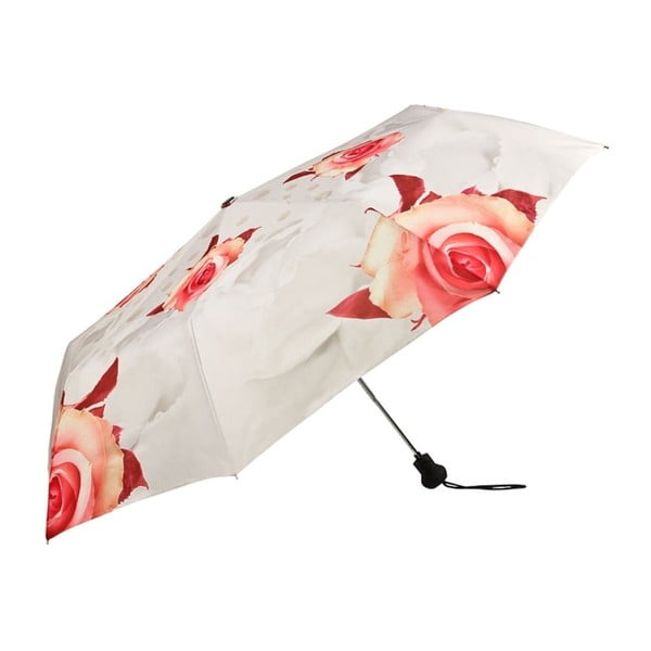 Сгъваем чадър Rose Creme, ø 90 cm - Von Lilienfeld
