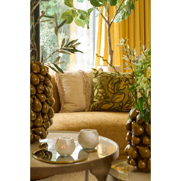 Кадифена декоративна възглавница 45x45 cm Cavazzo – Light & Living-image-1