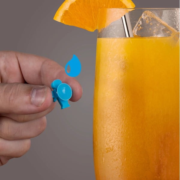 Силиконови фигурки за различаване на чаши в комплект Paty people – VacuVin-image-2