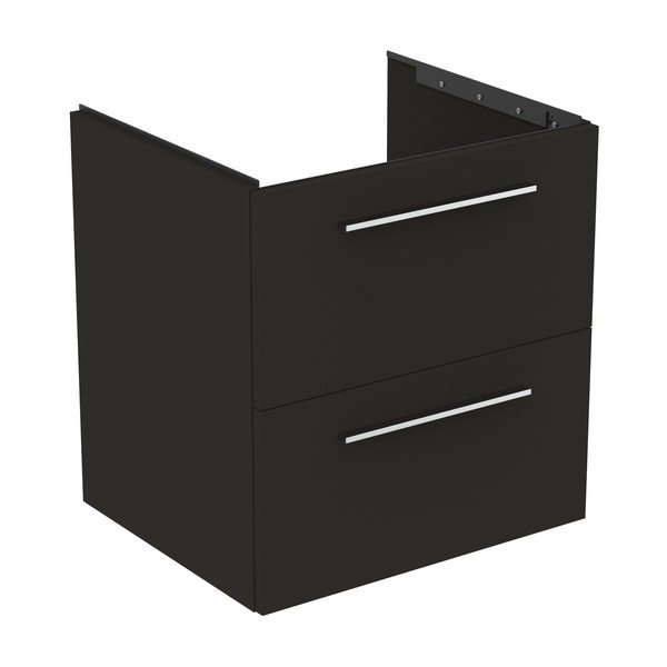 Антрацитен стенен шкаф за мивка 60x63 cm i.Life B – Ideal Standard-image-4