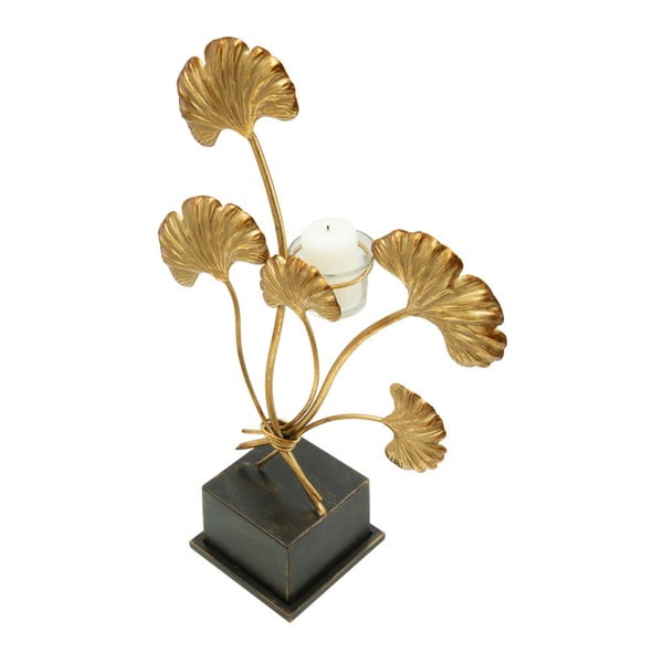 Железен свещник в златист цвят Oasis Iris - Mauro Ferretti-image-2