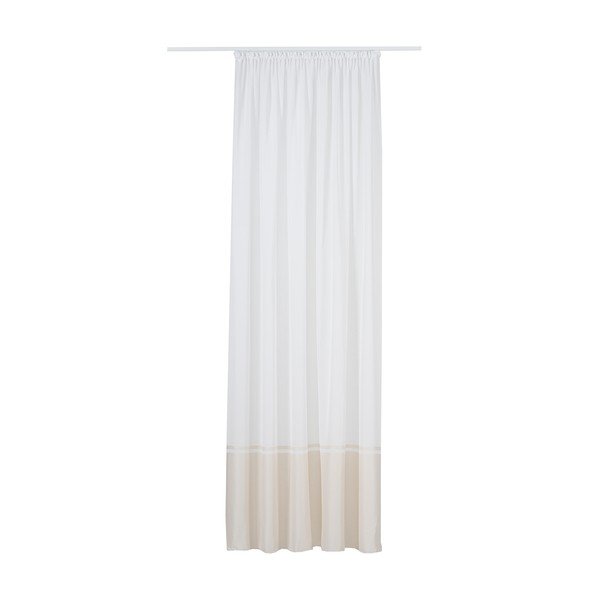 Бежово-бяла завеса 300x260 cm Sanova - Mendola Fabrics-image-2