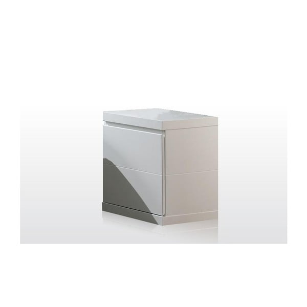 Бяло нощно шкафче Бяло, широчина 44 cm Lara - Vipack