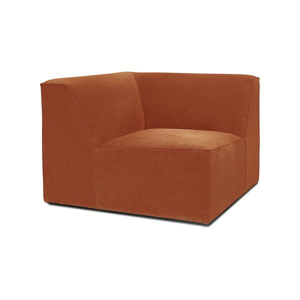 Модул за оранжев велурен диван Sting - Scandic-image-2