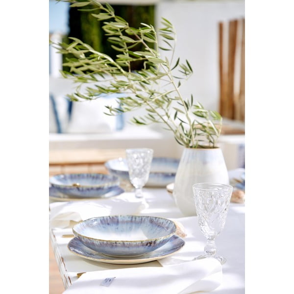 Синя керамична чиния , ⌀ 20 cm Brisa - Costa Nova-image-2