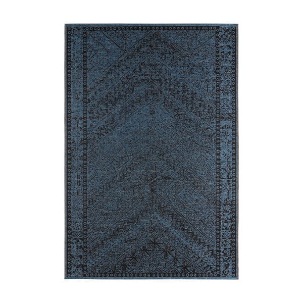 Тъмносин килим за открито , 140 x 200 cm Mardin - NORTHRUGS