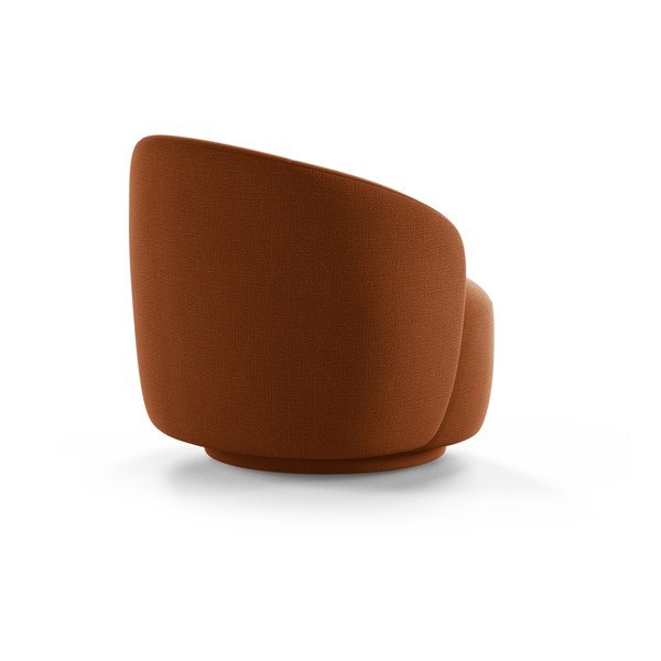 Въртящо се кресло в тухлен цвят Letizia – Micadoni -image-2