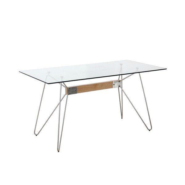 Маса за хранене с черни крака Nicole, 160 x 90 cm - Marckeric-image-3