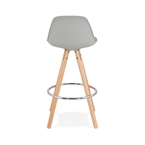 Сив бар стол , височина на седалката 64 cm Anau - Kokoon-image-3