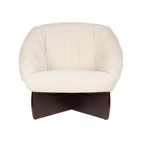 Бежово кресло от букле Emilius – Dutchbone-image-2