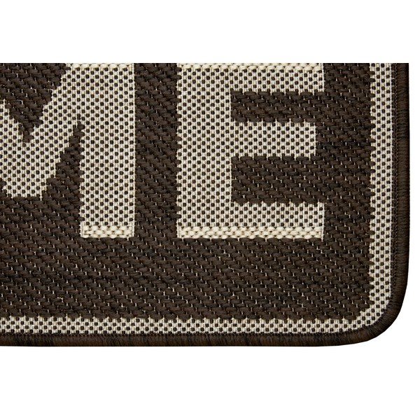 Кафява подложка , 50 x 80 cm Weave Smiley Welcome - Hanse Home-image-1