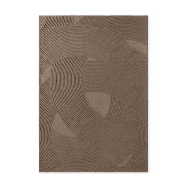 Кафяв вълнен килим 160x230 cm Kensington Victoria – Ted Baker