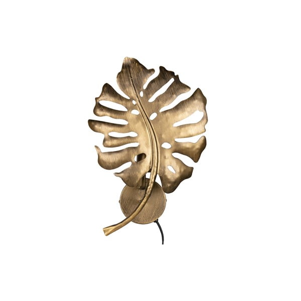 Стенна лампа в златисто Antique Brass Leaf - BePureHome