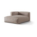 Бежов модул за диван (ляв ъгъл) Martina – Micadoni Home