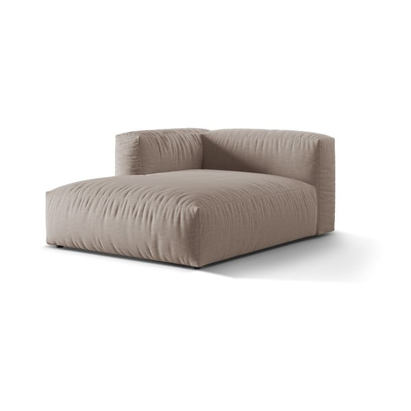 Бежов модул за диван (ляв ъгъл) Martina – Micadoni Home-image-1