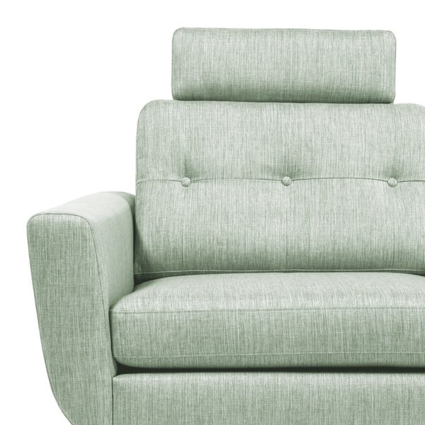 Světle zelená opěrka hlavy k pohovce Vivonita Harlem-image-3