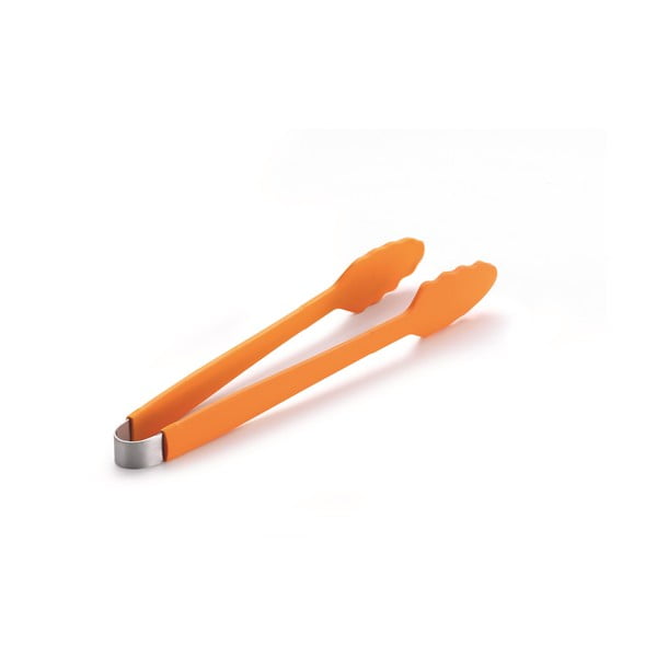 Оранжеви силиконови клещи за грил - LotusGrill