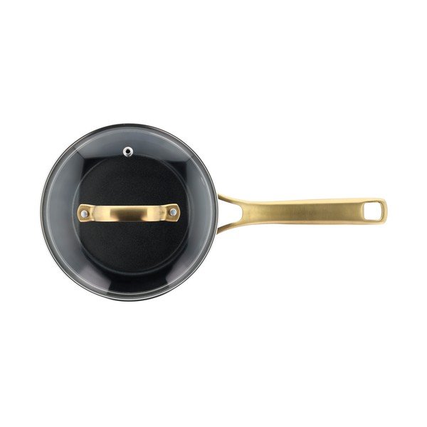 Алуминиев тиган с капак и незалепващо покритие подходящ за индукционен котлон 1,5 l – Holm-image-2