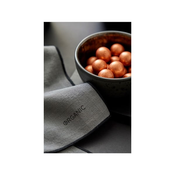 Черни купи за сервиране в комплект от 3 части, изработени от камък Cabaret - Bitz-image-4