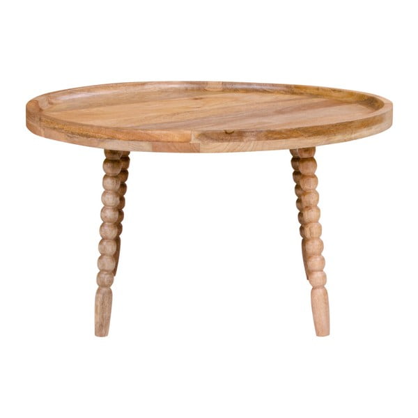 Масичка за кафе от мангово дърво Jammu - House Nordic-image-2