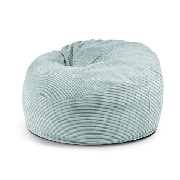 Пуф от рипсено кадифе в цвят мента Om 110 – SLOWDOWN