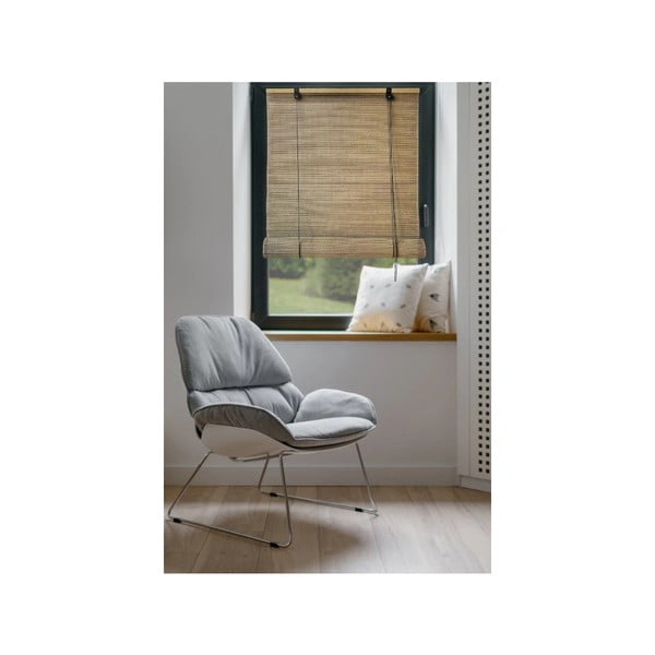 Бамбукова ролетна щора в естествен цвят 150x160 cm Lyra – Gardinia-image-1