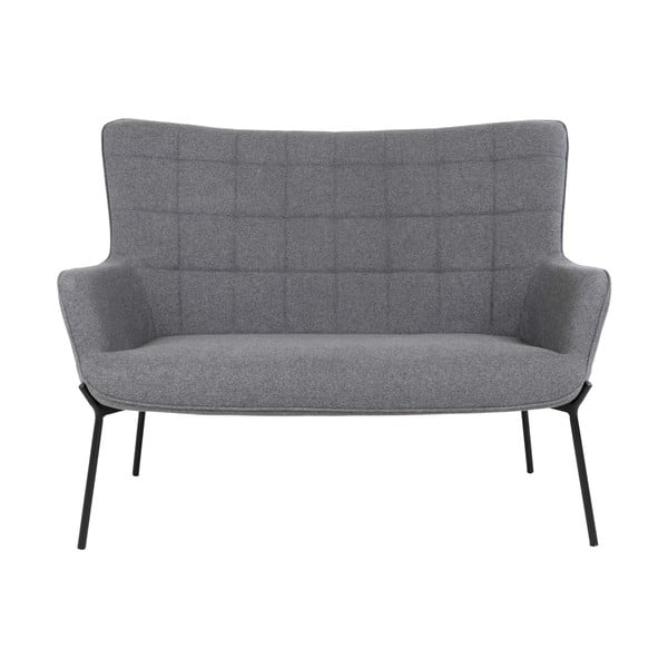 Сив диван 128 cm Glasgow - House Nordic