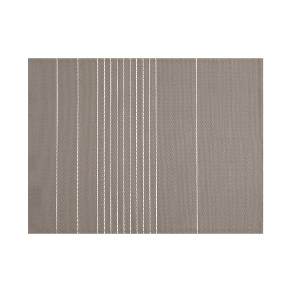 Постелка на кафяво-сиви ивици, 45 x 33 cm - Tiseco Home Studio