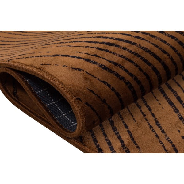 Кафяв миещ се килим 180x120 cm - Vitaus-image-3