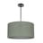 Зелено висящо осветително тяло с текстилен абажур ø 40 cm Shanti – Candellux Lighting