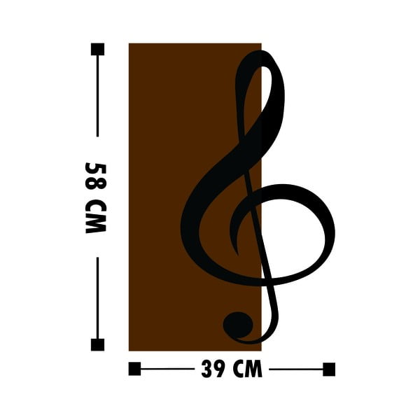 Декорация за стена Treble Clef - Wallity-image-4