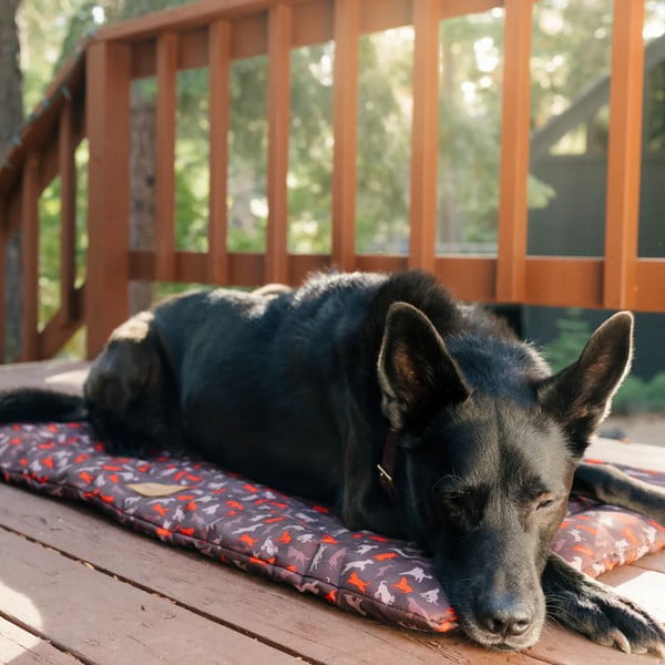 Кафяво легло за пътуване за куче 45x60 cm Outdoor Chill Pad Mocha S – P.L.A.Y.-image-1