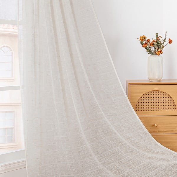 Кремаво перде 140x250 cm Drimar – Restilo-image-3