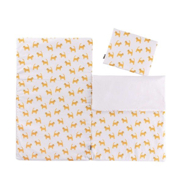 Детски спален чувал Yellow Cats - Yellow Tipi-image-2