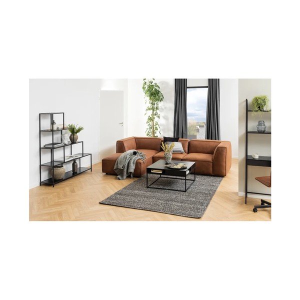 Кафяв модул за диван в цвят коняк (десен ъгъл) Fairfield Kentucky - Bonami Selection-image-1