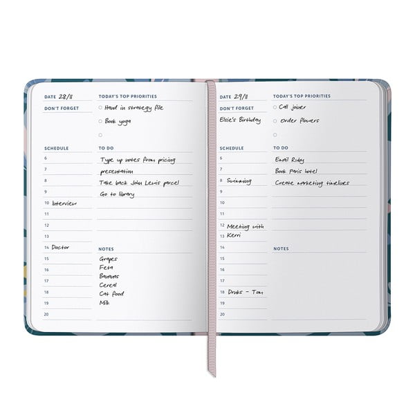 Дневник без дати 384 стр. Pine Marble – Busy B-image-4