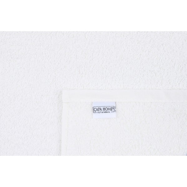 Бели памучни кърпи и хавлии за баня в комплект от 4 броя Linda - Foutastic-image-4