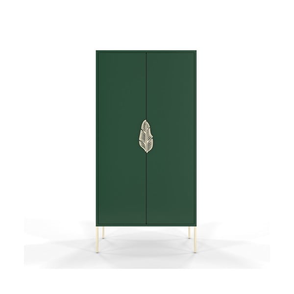 Зелен гардероб 80x160 cm Merlin - Skandica