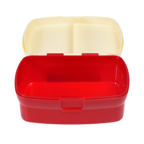 Червена/кремава детска кутия за храна Prehistoric Land – Rex London-image-3