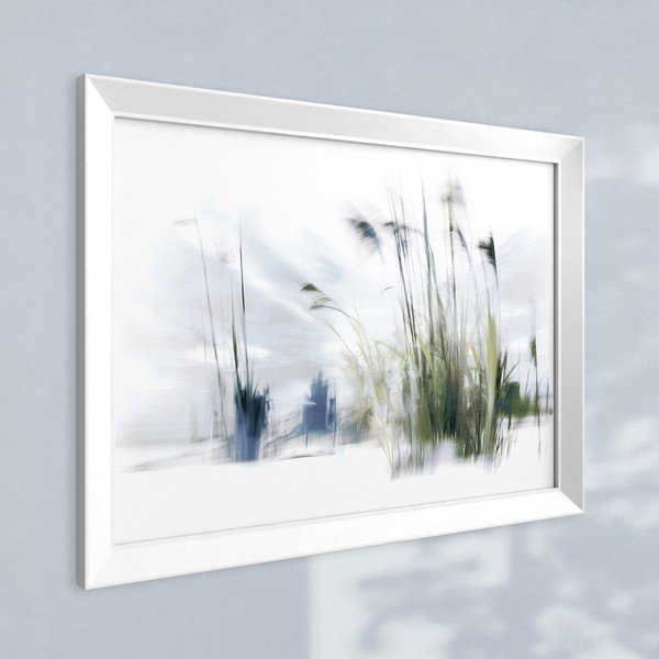 Печатна картина с включена рамка 56x75 cm Blue Grasses – Styler-image-3