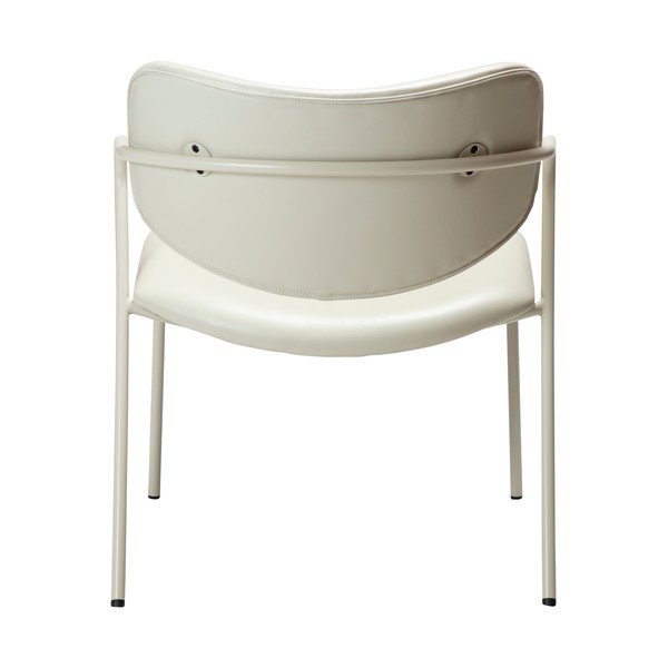 Кремав фотьойл от изкуствена кожа Zed - DAN-FORM Denmark-image-4